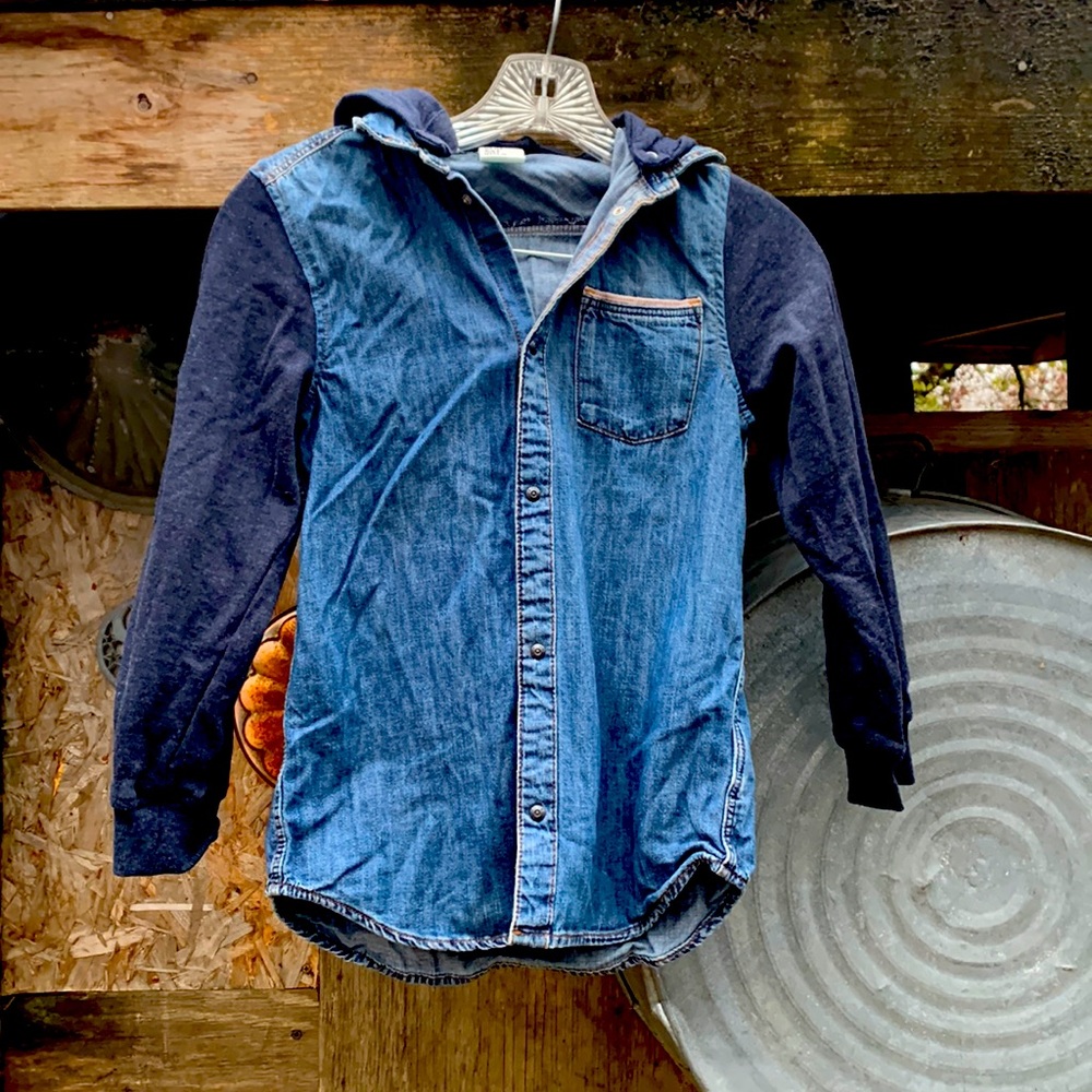 H&M Boys Denim Hoodie